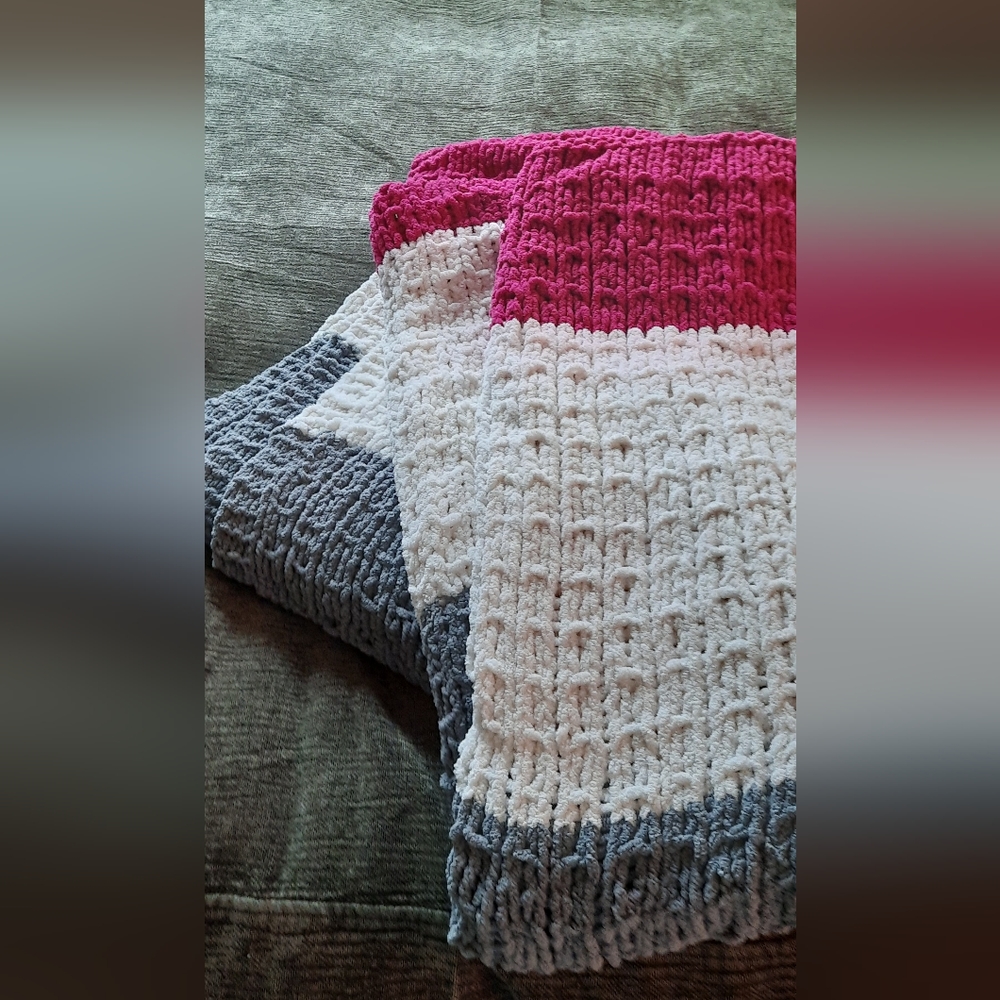 Hand Knit blanket